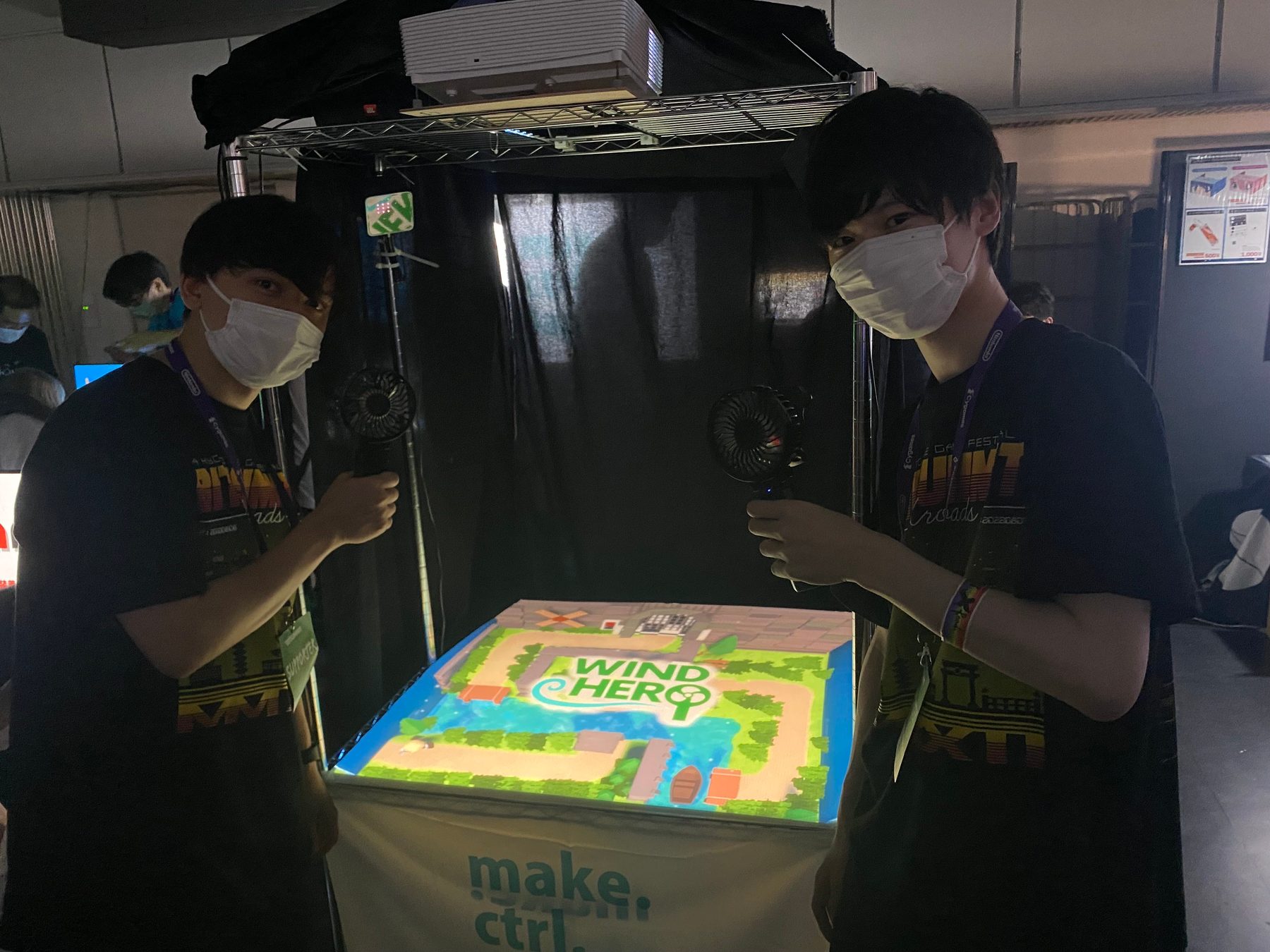 BitSummit X-Roadsの展示会場