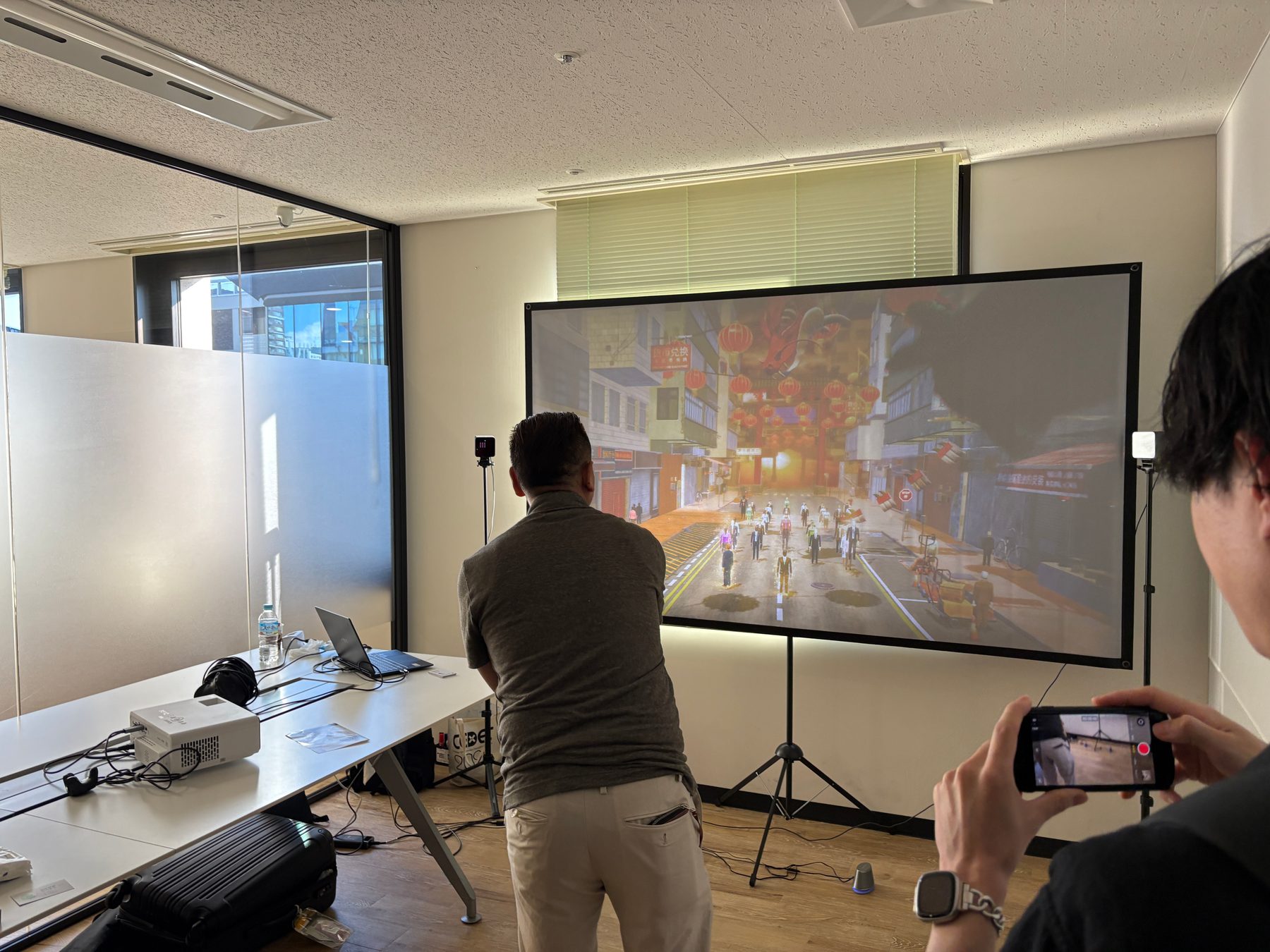 dotFes2025 YOKOHAMAでの祝祭ドラゴリズム展示風景
