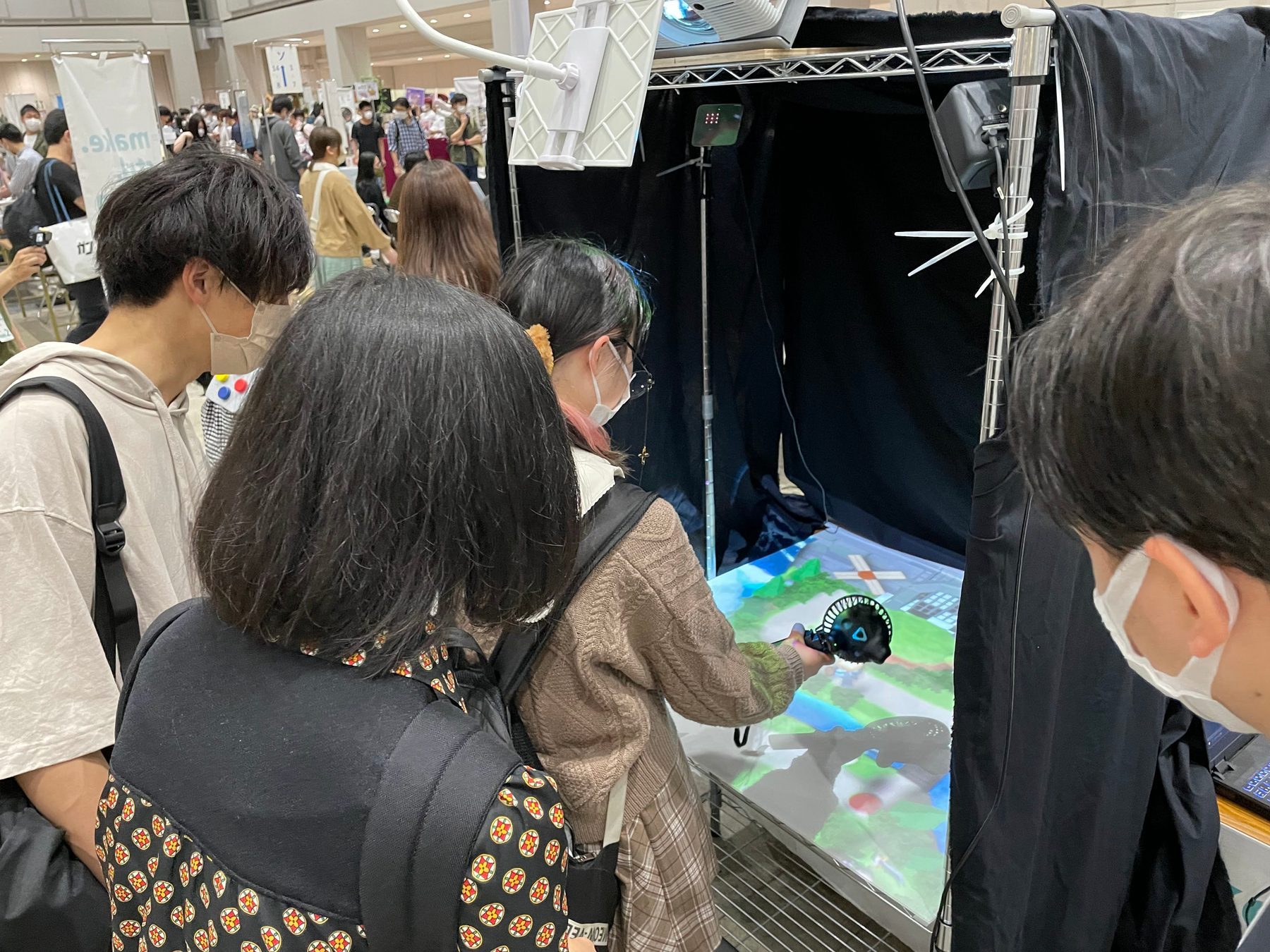 会場で展示されたWIND HERO