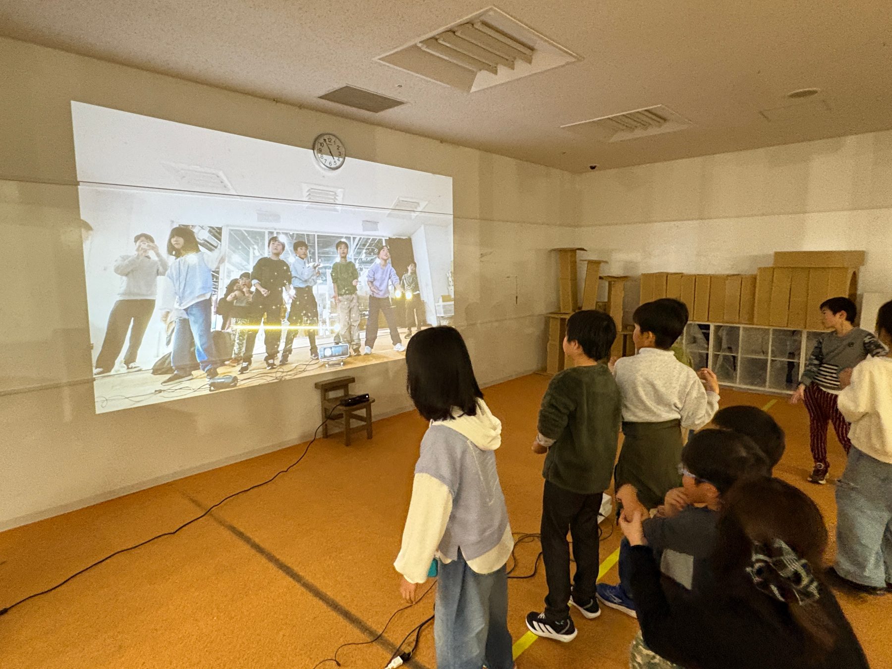 こまきこども未来館でのHand In Hand展示風景